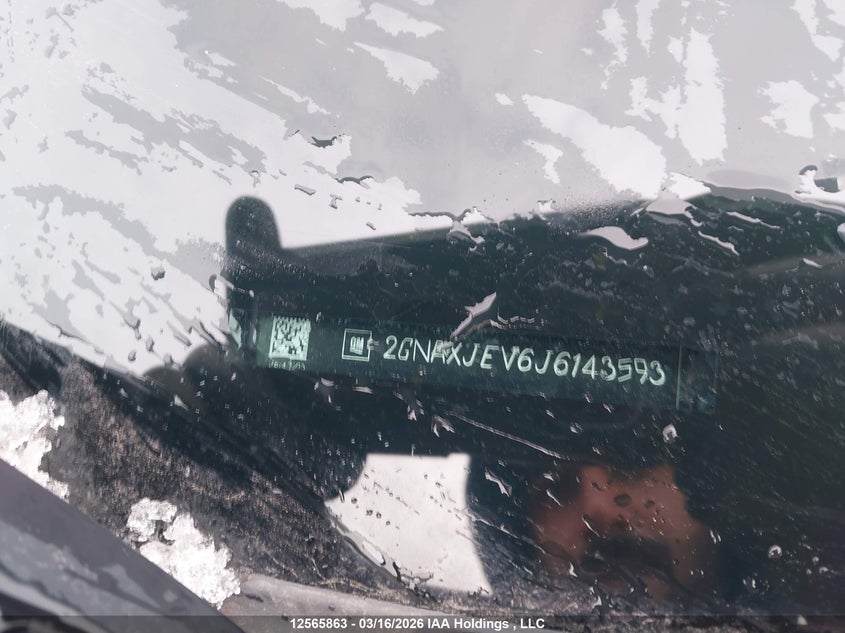 2018 Chevrolet Equinox Lt VIN: 2GNAXJEV6J6143593 Lot: 12565863