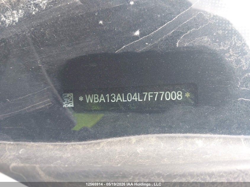 2020 BMW M235Xi VIN: WBA13AL04L7F77008 Lot: 12565914