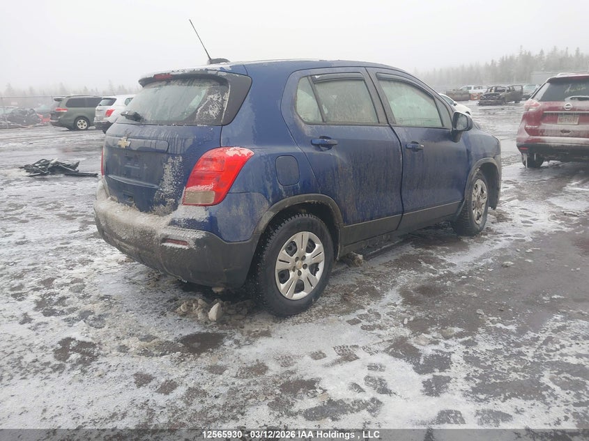 Vin: 3gncjksb5gl128890, lot: 2959634, chevrolet trax ls 20164