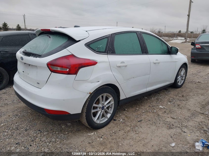 Vin: 1fadp3k27hl326228, lot: 2959853, ford focus se 20174