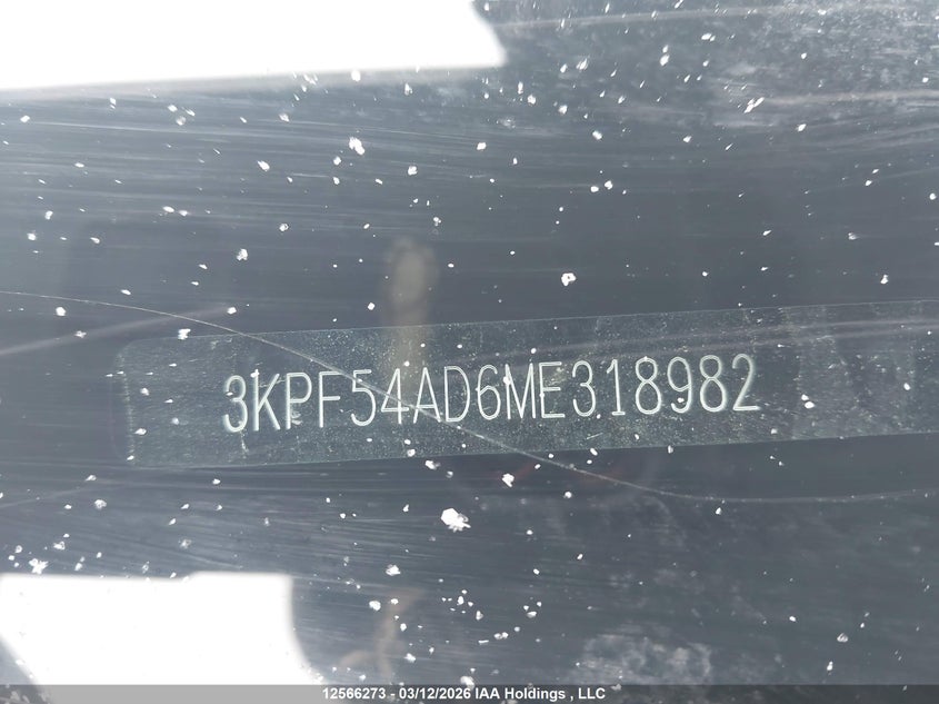 2021 Kia Forte Ex VIN: 3KPF54AD6ME318982 Lot: 12566273