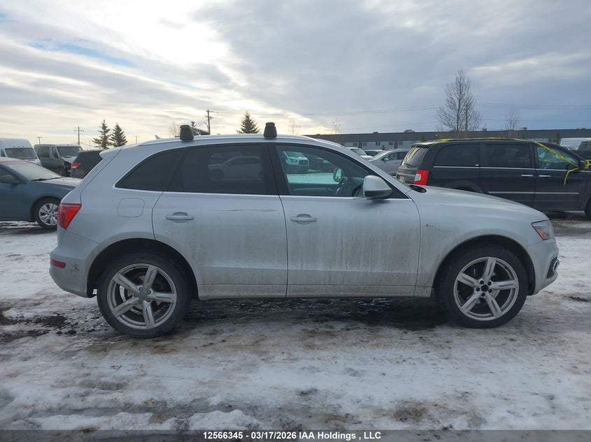 2012 Audi Q5 3.2 Premium Plus Silver Lot 111012566345 Vin WA1MKCFP5CA084469