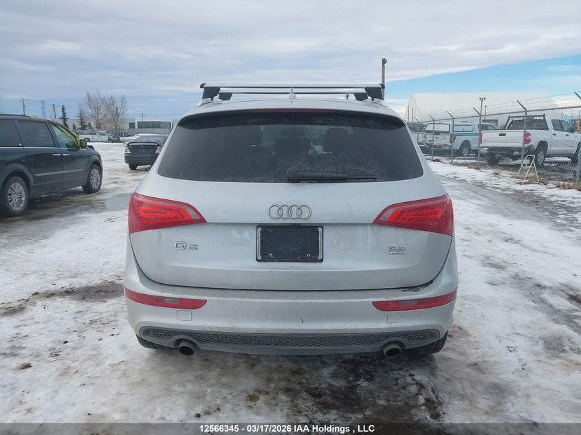 WA1MKCFP5CA084469 2012 Audi Q5 3.2 Premium Plus Silver