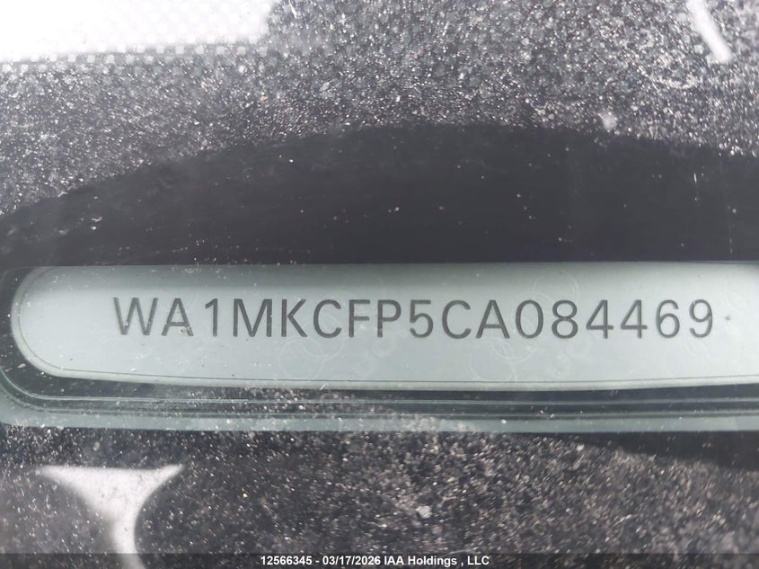 WA1MKCFP5CA084469 2012 Audi Q5 3.2 Premium Plus Silver