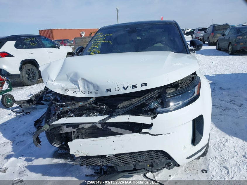 2021 Land Rover Range Rover Evoque Se VIN: SALZP2FXXMH153309 Lot: 12566349