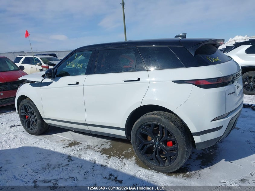 2021 Land Rover Range Rover Evoque Se VIN: SALZP2FXXMH153309 Lot: 12566349