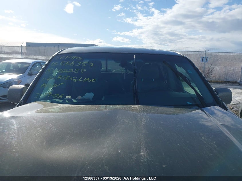 2007 Honda Ridgeline Rtl VIN: 2HJYK16527H002288 Lot: 12566357