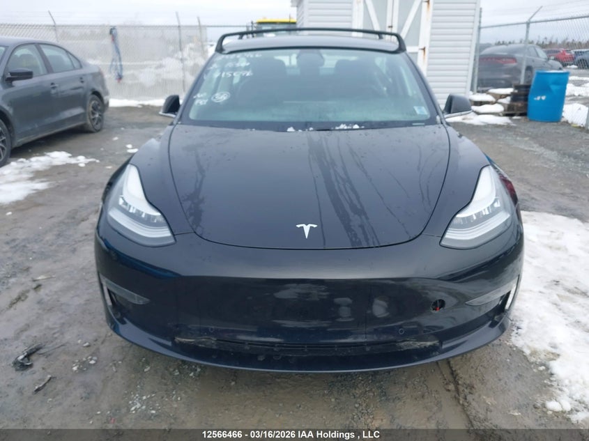 2020 Tesla Model 3 Standard Range Plus VIN: 5YJ3E1EA7LF715076 Lot: 12566466