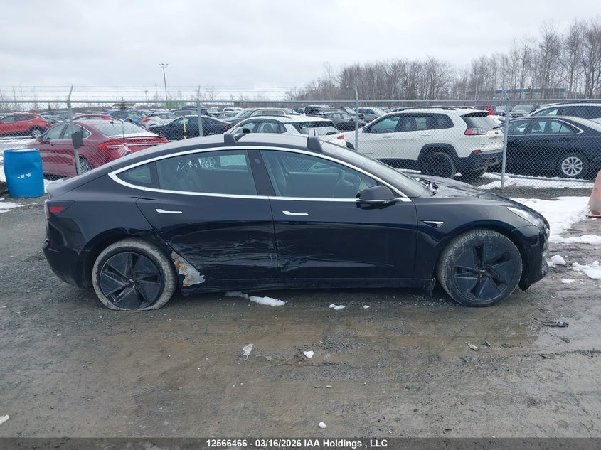 2020 Tesla Model 3 Standard Range Plus VIN: 5YJ3E1EA7LF715076 Lot: 12566466