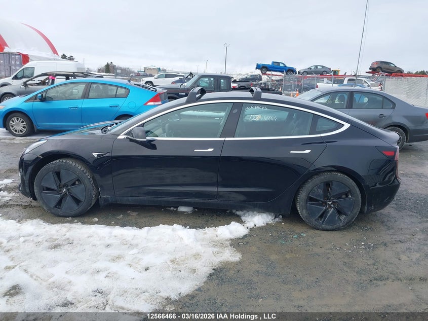2020 Tesla Model 3 Standard Range Plus VIN: 5YJ3E1EA7LF715076 Lot: 12566466