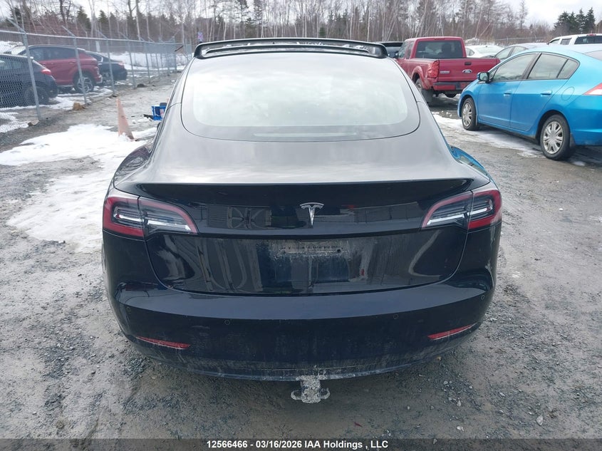 2020 Tesla Model 3 Standard Range Plus VIN: 5YJ3E1EA7LF715076 Lot: 12566466