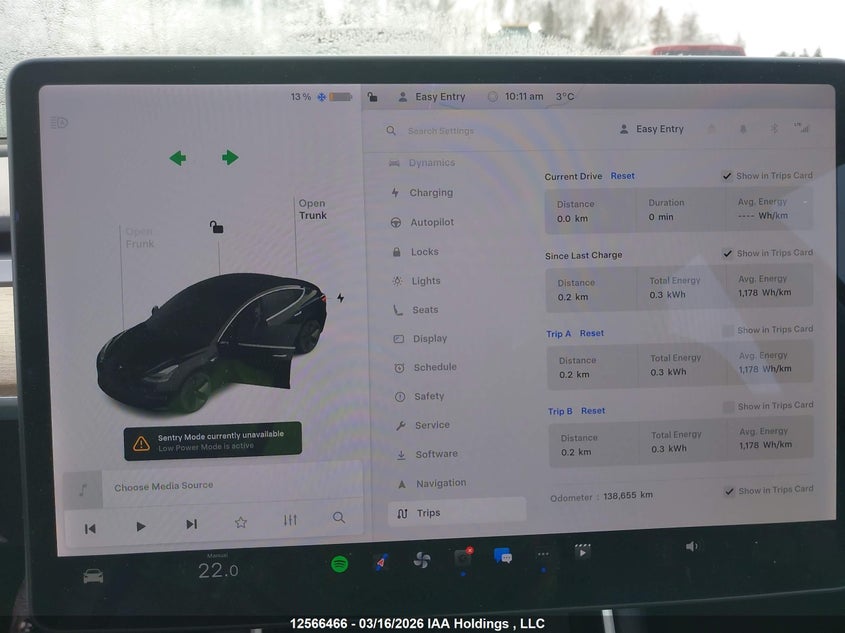 2020 Tesla Model 3 Standard Range Plus VIN: 5YJ3E1EA7LF715076 Lot: 12566466