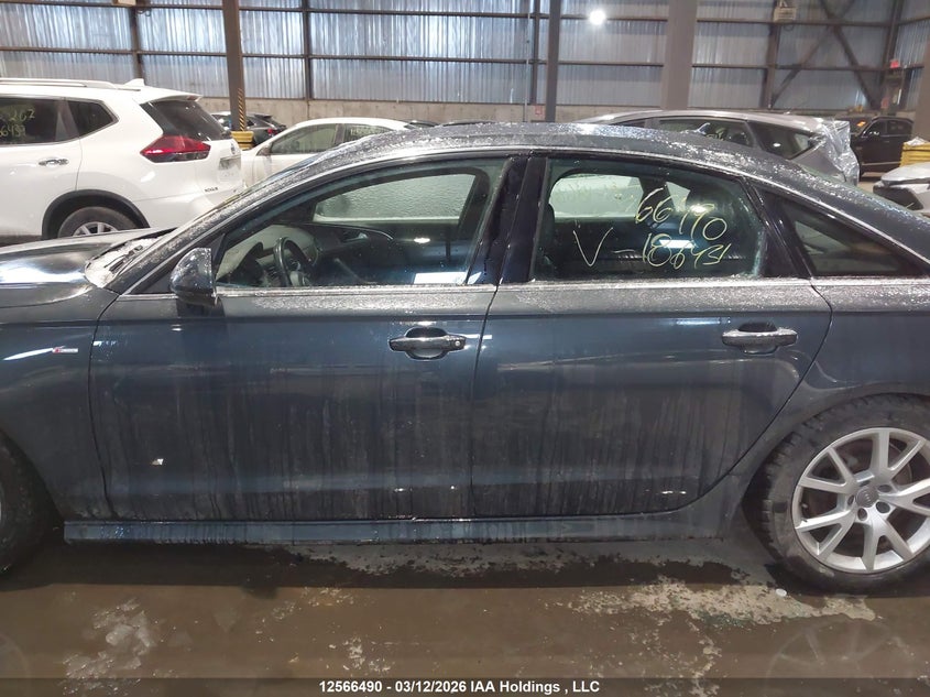 2016 Audi A6 3.0T Progressiv/3.0T Technik VIN: WAUJGAFC9GN186431 Lot: 12566490