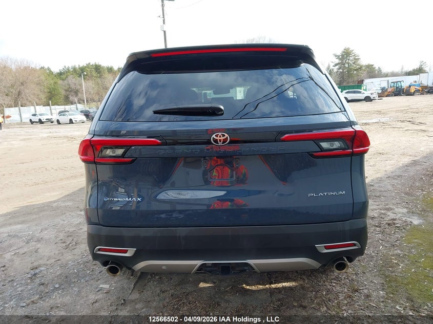 2024 Toyota Grand Highlander Hybrid Platinum VIN: 5TDADAB57RS007268 Lot: 12566502