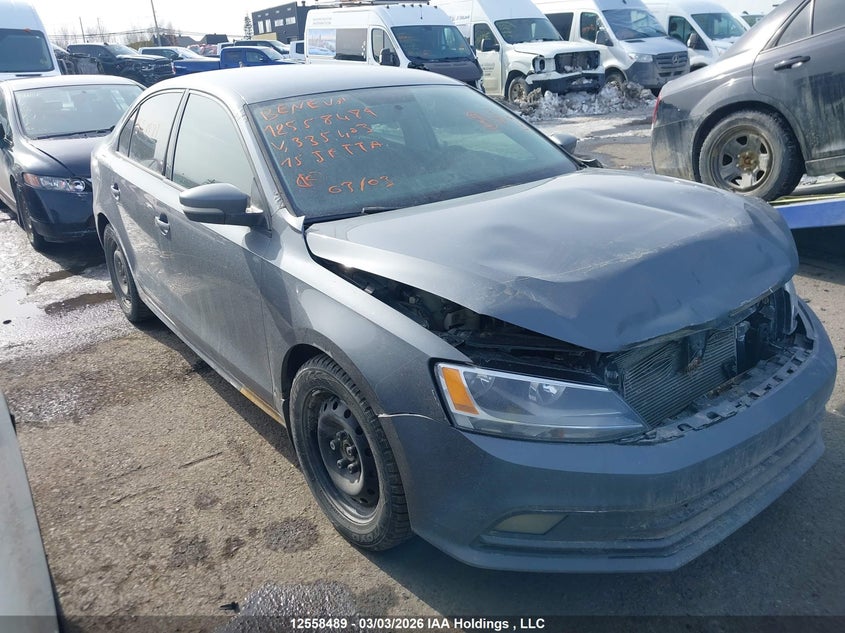 3VWDA7AJ5FM335403 2015 Volkswagen Jetta 2.0 Tdi Comfortline auction photo 1