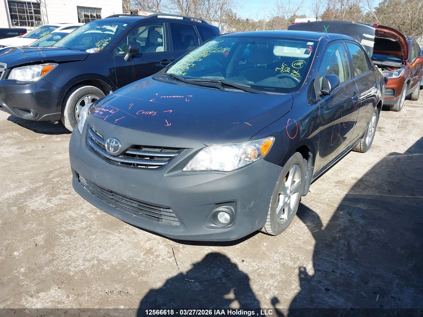 2013 Toyota Corolla, Удар сзади, IAAI, VIN 2T1BU4EE8DC003748 — фото 2