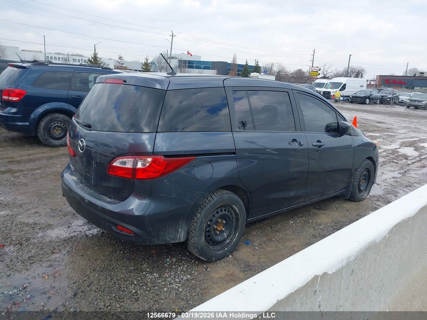 2012 Mazda Mazda5 Gs VIN: JM1CW2CLXC0106134 Lot: 12566679