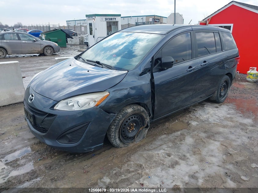 2012 Mazda Mazda5 Gs VIN: JM1CW2CLXC0106134 Lot: 12566679