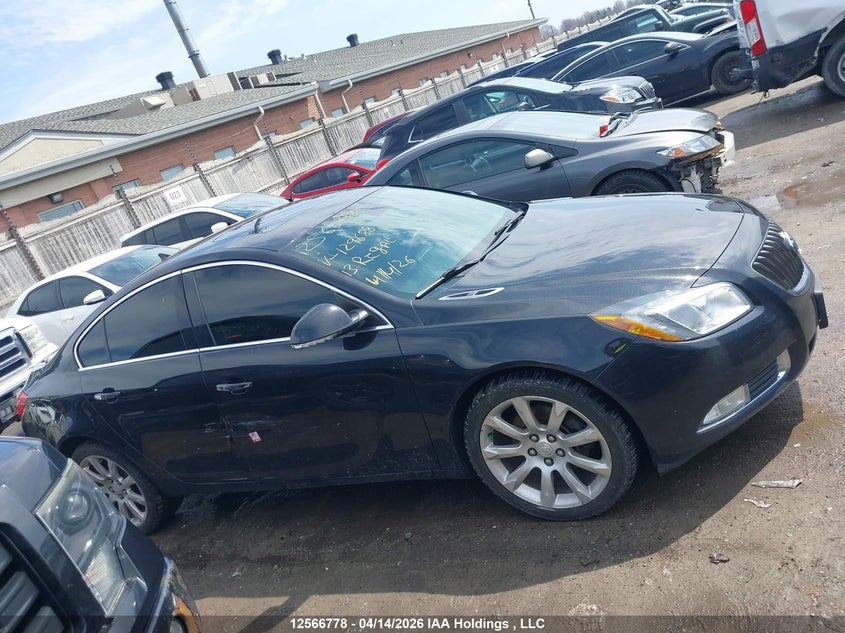 2013 Buick Regal Premium VIN: 2G4GU5EV0D9129688 Lot: 12566778