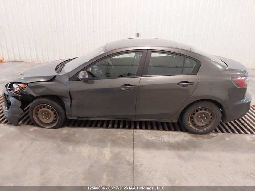 2012 Mazda 3 2.0 Azda3 Gs Grey Lot 111012566834 Vin JM1BL1VF4C1520185