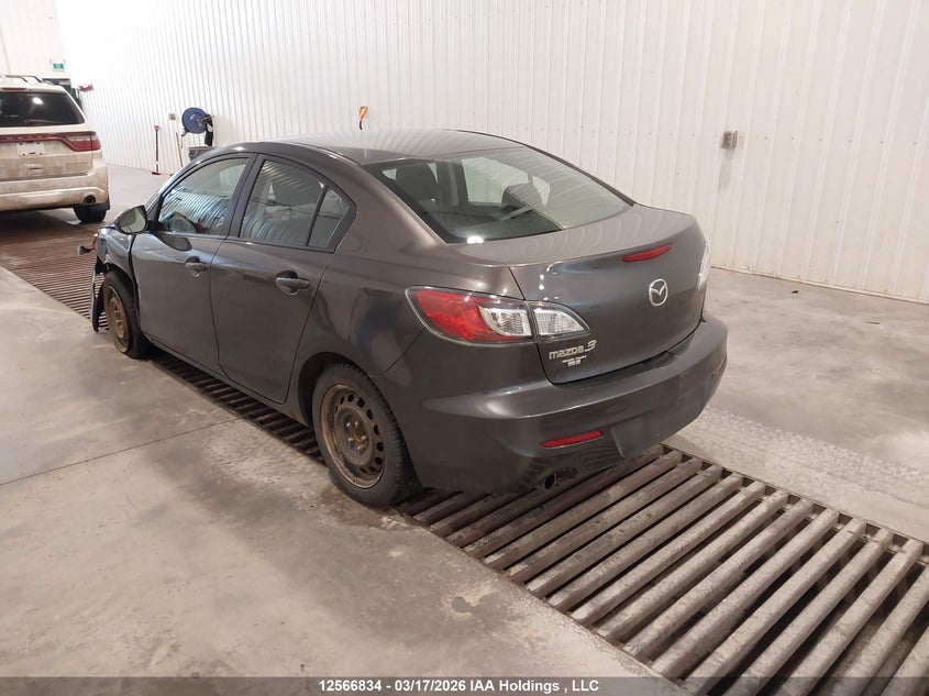 2012 Mazda 3 2.0 Azda3 Gs Grey Lot 111012566834 Vin JM1BL1VF4C1520185