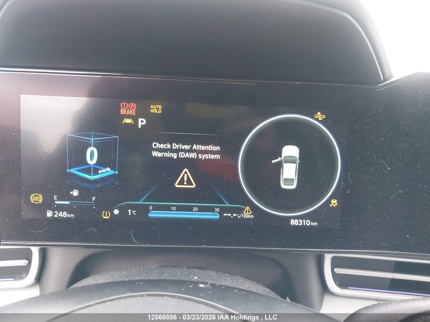 2022 Hyundai Elantra Ultimate Ivt With Tech Package With Two-Tone Interior VIN: KMHLN4AG5NU249133 Lot: 12566886