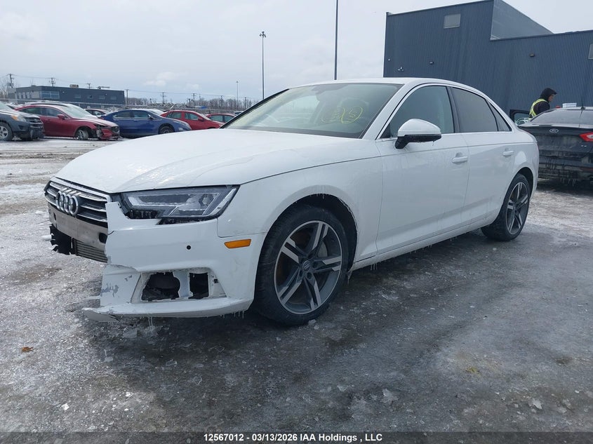 Vin: waucnaf48hn042992, lot: 2960846, audi a4 20172