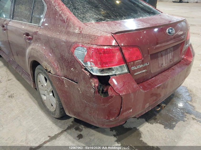 2010 Subaru Legacy VIN: 4S3BMGA64A1225591 Lot: 12567063