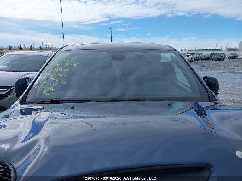 2021 Dodge Durango Gt VIN: 1C4RDJDGXMC746419 Lot: 12567075