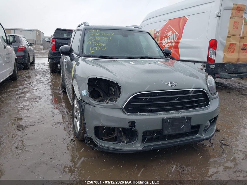 2019 Mini Countryman Cooper VIN: WMZYV5C54K3F58091 Lot: 12567081