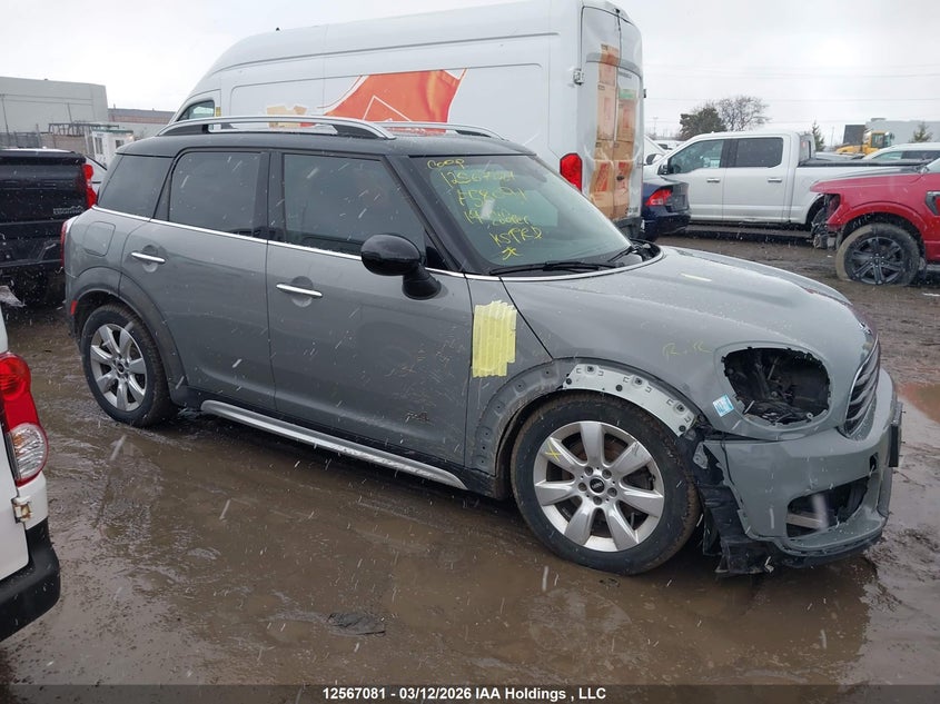 2019 Mini Countryman Cooper VIN: WMZYV5C54K3F58091 Lot: 12567081