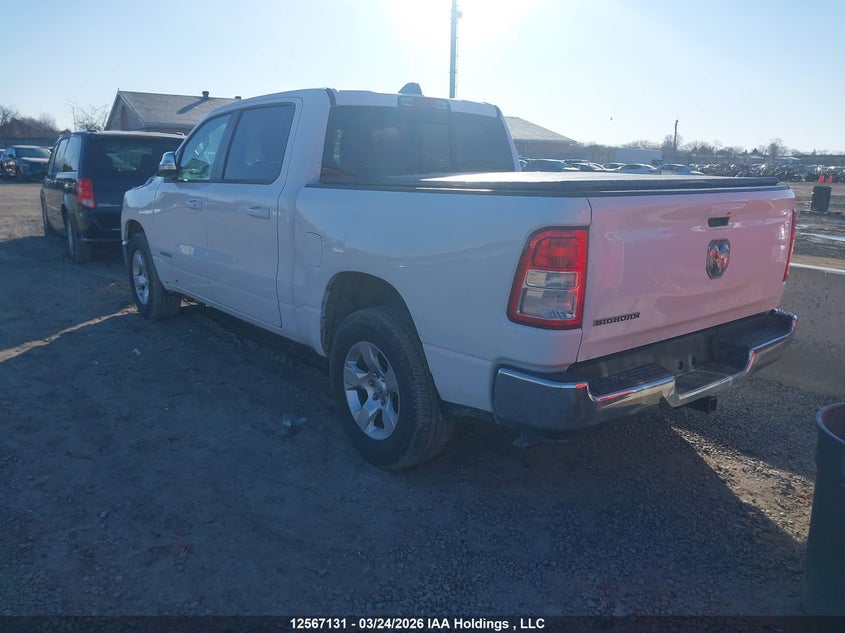 1C6RREFG1MN628163 2021 Ram 1500 3.6 Big Horn/lone Star White