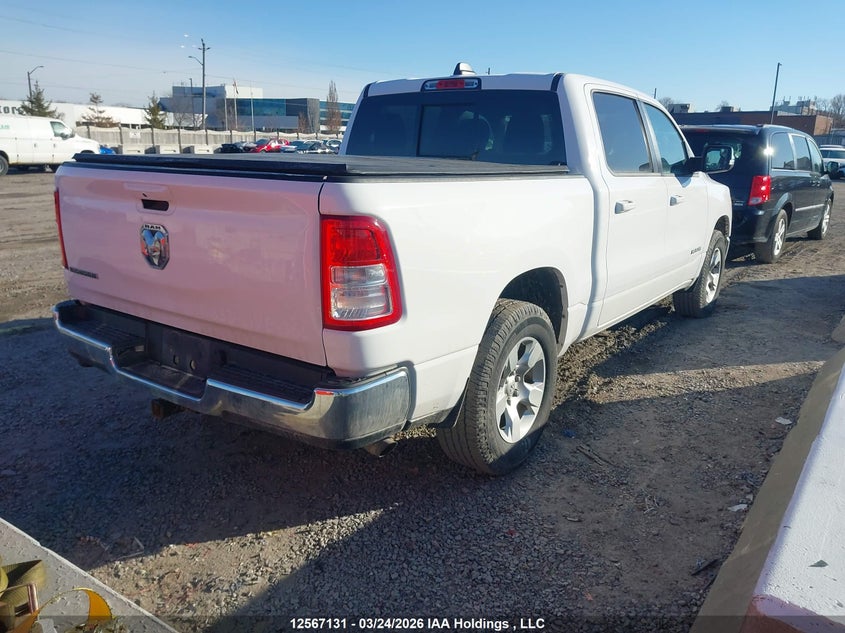 1C6RREFG1MN628163 2021 Ram 1500 3.6 Big Horn/lone Star White