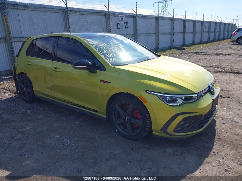 WVW4A7CD8PW183063 2023 Volkswagen Golf Gti 40Th Anniversary auction photo 1