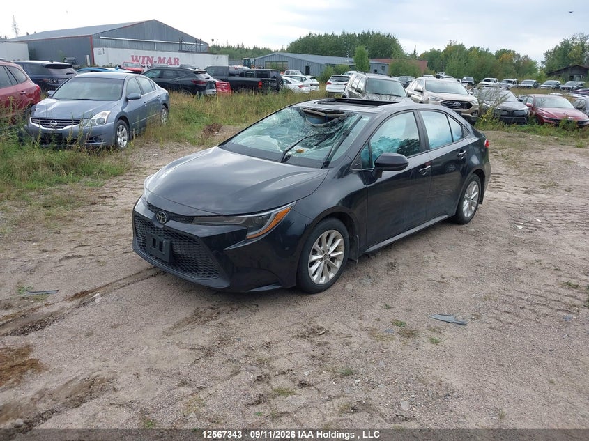 Vin: 5yfbpmbe5np360043, lot: 2961236, toyota corolla le/xle 20222