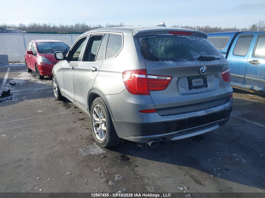 Vin: 5uxwx9c58dl874455, lot: 2961349, bmw x3 xdrive28i 20133