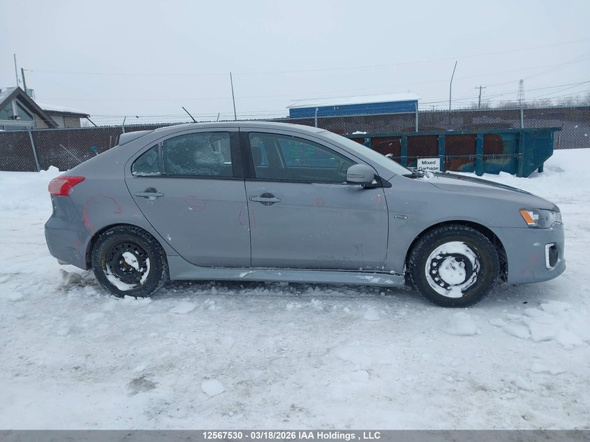 2017 Mitsubishi Lancer Sportback Gt/Se Ltd VIN: JA32X2HU8HU603322 Lot: 12567530
