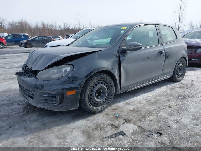 2010 Volkswagen Golf Gti 3-Door VIN: WVWFV7AJ5AW186791 Lot: 12557870X