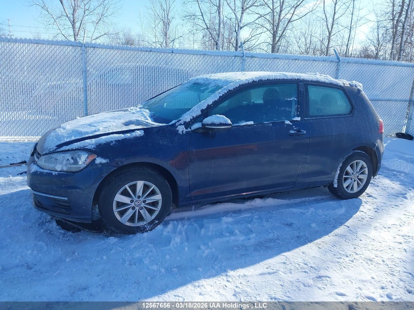 2018 Volkswagen Golf 1.8 Tsi Trendline VIN: 3VWE17AU2JM269125 Lot: 12567656