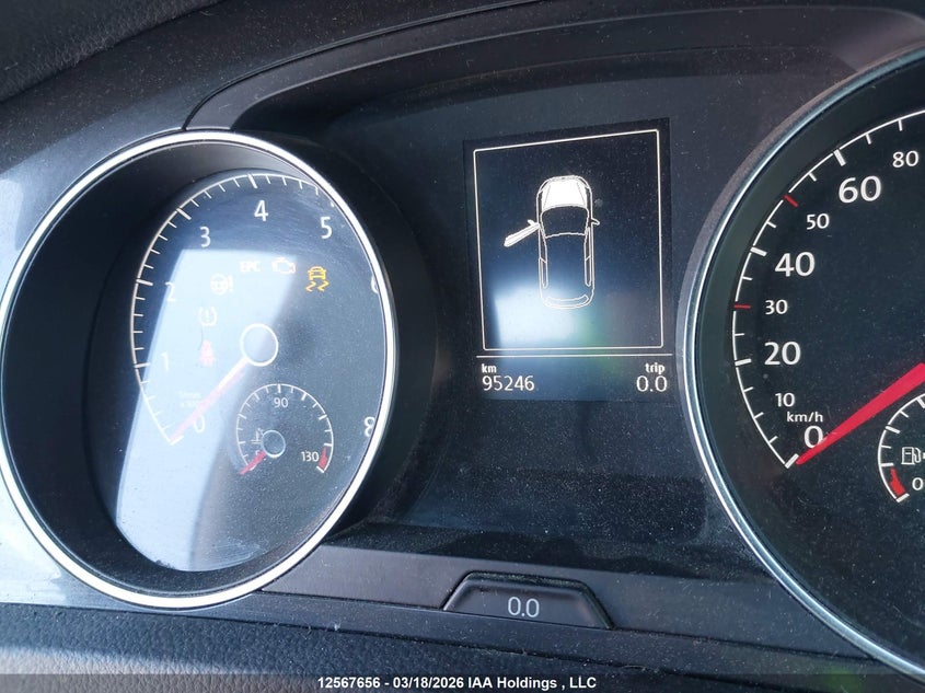 2018 Volkswagen Golf 1.8 Tsi Trendline VIN: 3VWE17AU2JM269125 Lot: 12567656