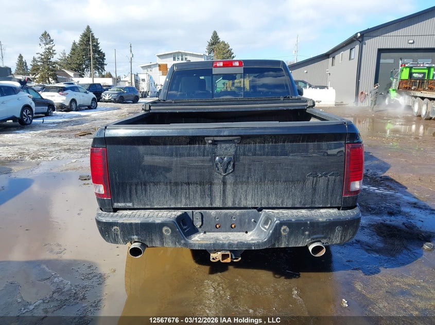 2016 Dodge Ram 1500 5.7 Black Lot 111012567676 Vin 1C6RR7UT7GS121916