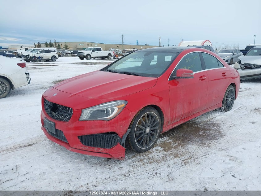 Vin: wddsj4gb3en076056, lot: 2961836, mercedes-benz cla 250 4matic 20142