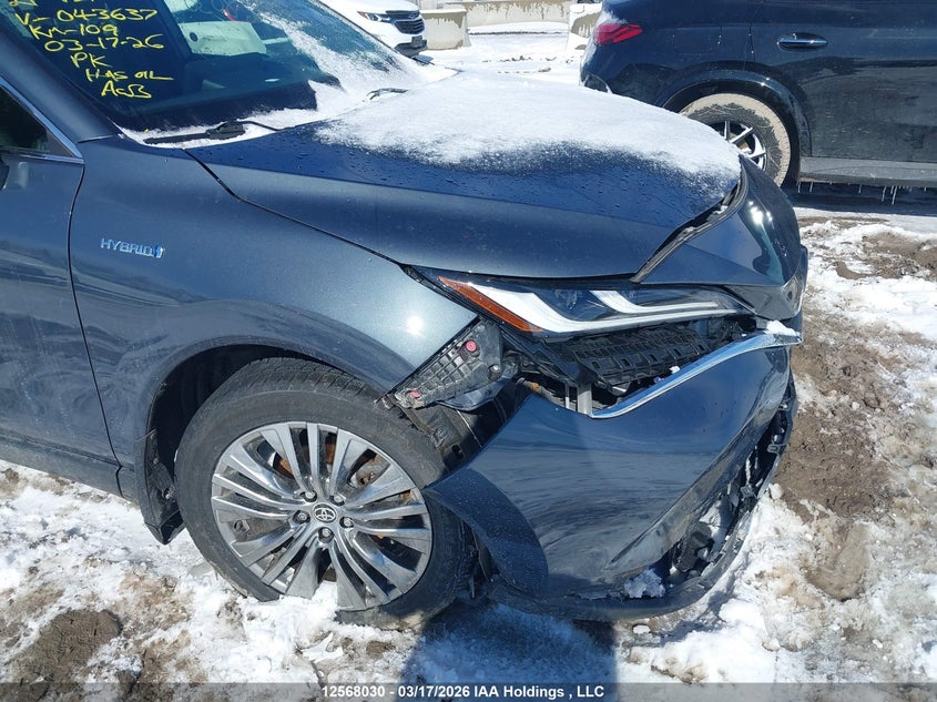 2021 Toyota Venza Le/Xle/Limited VIN: JTEAAAAH8MJ043637 Lot: 12568030