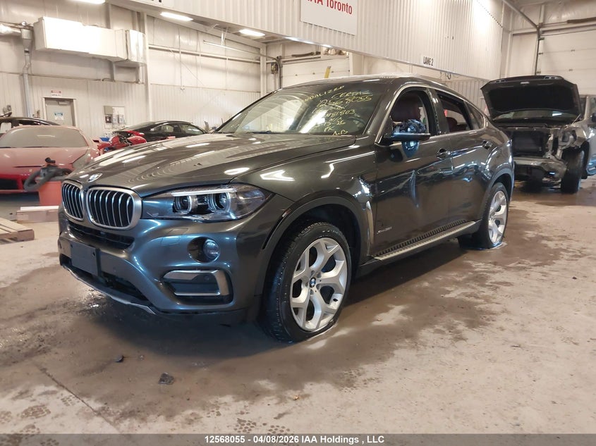 Vin: 5uxku2c52g0n81803, lot: 2962020, bmw x6 xdrive35i 20162