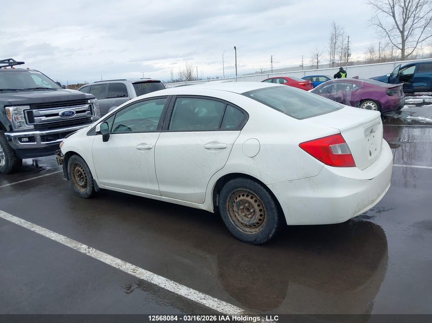 2012 Honda Civic VIN: 2HGFB2E42CH013815 Lot: 12568084