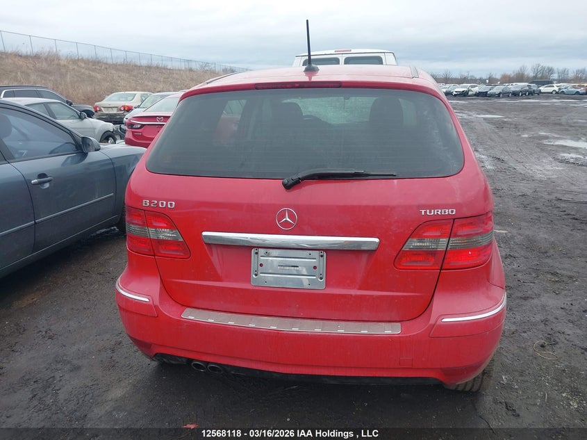 2010 Mercedes-Benz B200 T VIN: WDDFH3EB4AJ567327 Lot: 12568118