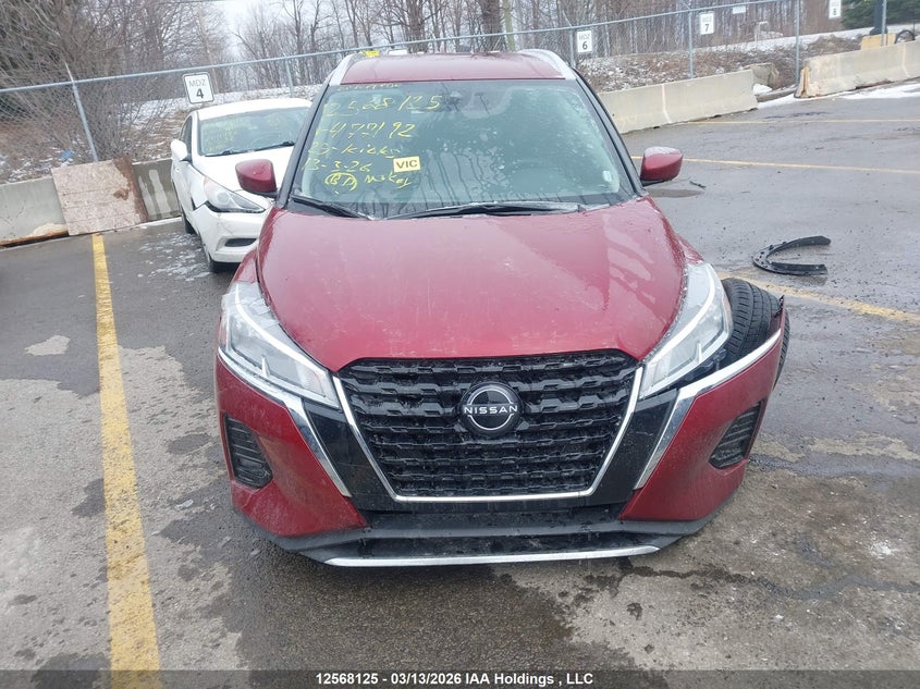 2025 Nissan Kicks Play Sv VIN: 3N1CP5CV9SL477192 Lot: 12568125