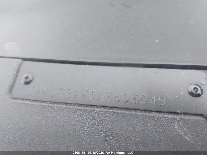 2010 Mitsubishi Outlander Ls VIN: JA4JT3AX1AZ606049 Lot: 12568169