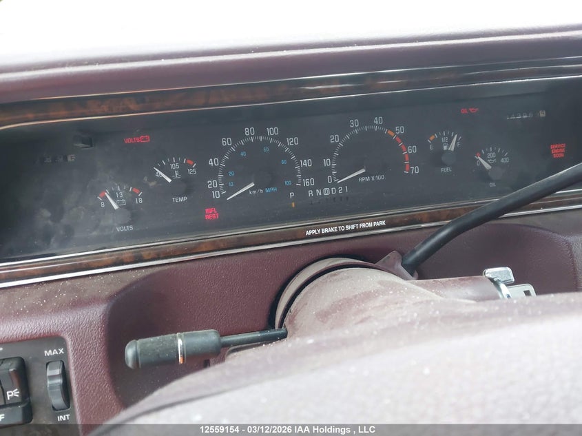 1993 Buick Roadmaster VIN: 1G4BT5373PR419273 Lot: 12559154X
