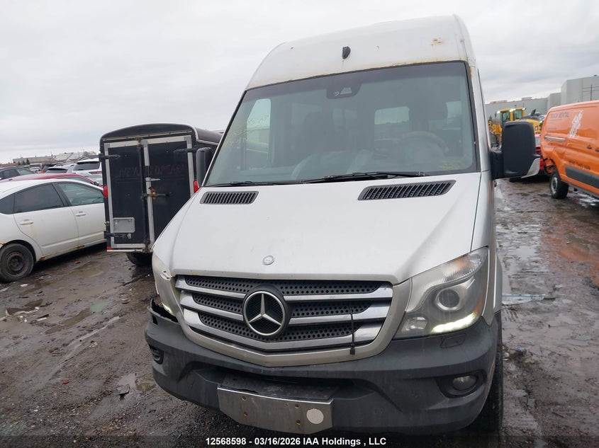 2014 Mercedes-benz Sprinter 2.1 2500 Standard Roof silver Lot 111012568598 Vin WDZBE7DC7E5833487